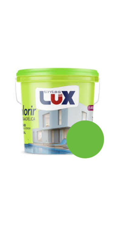 TINTA COLORIR VERDE TROPICAL 15L LUX