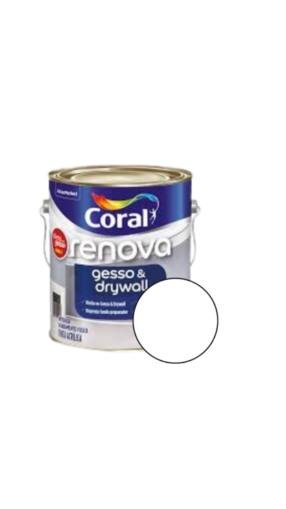 TINTA GESSO RENOVA 3,6L CORAL